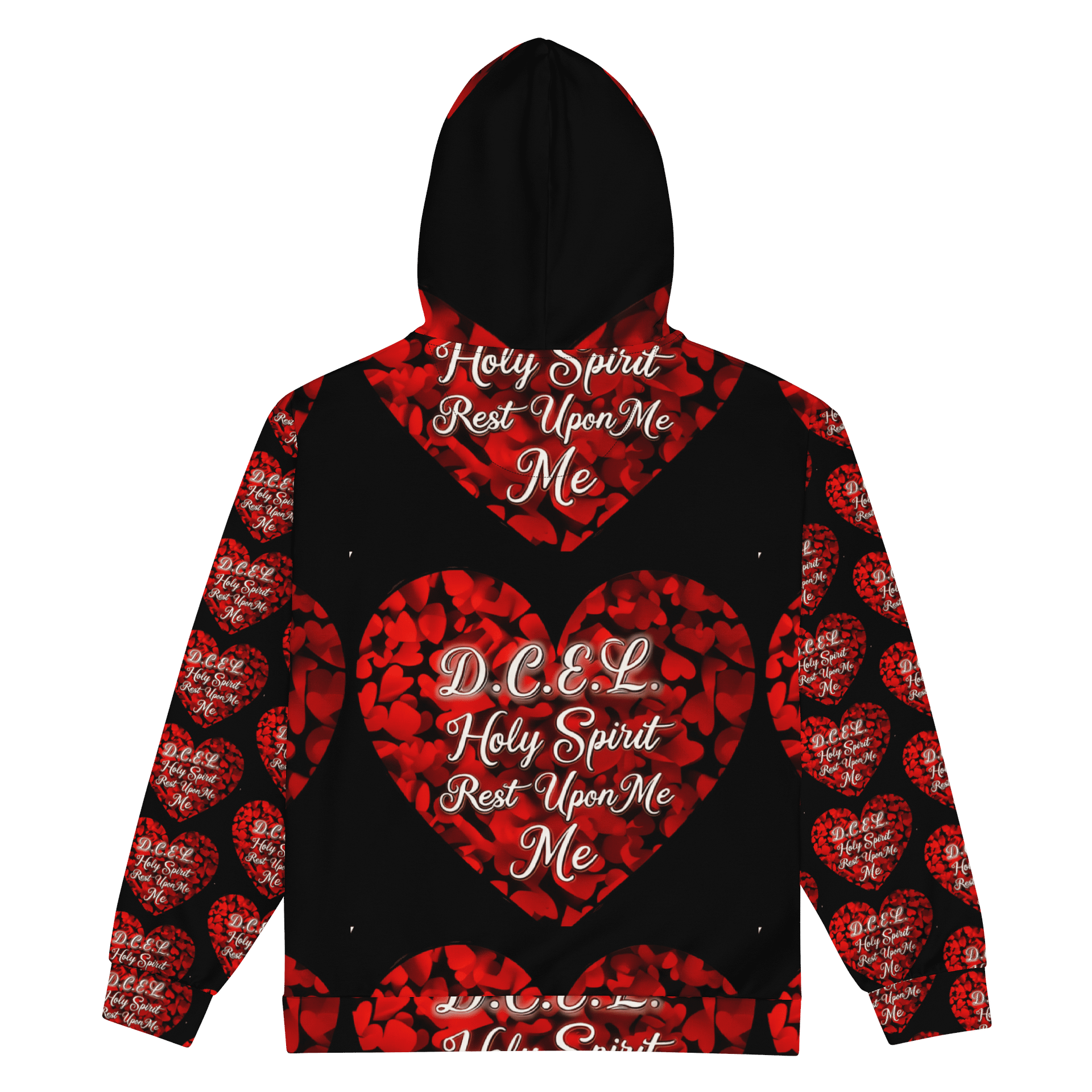 Holy Spirit Rest Upon Me Unisex Hoodie Da Culture' Experience Love Collection product image (2)