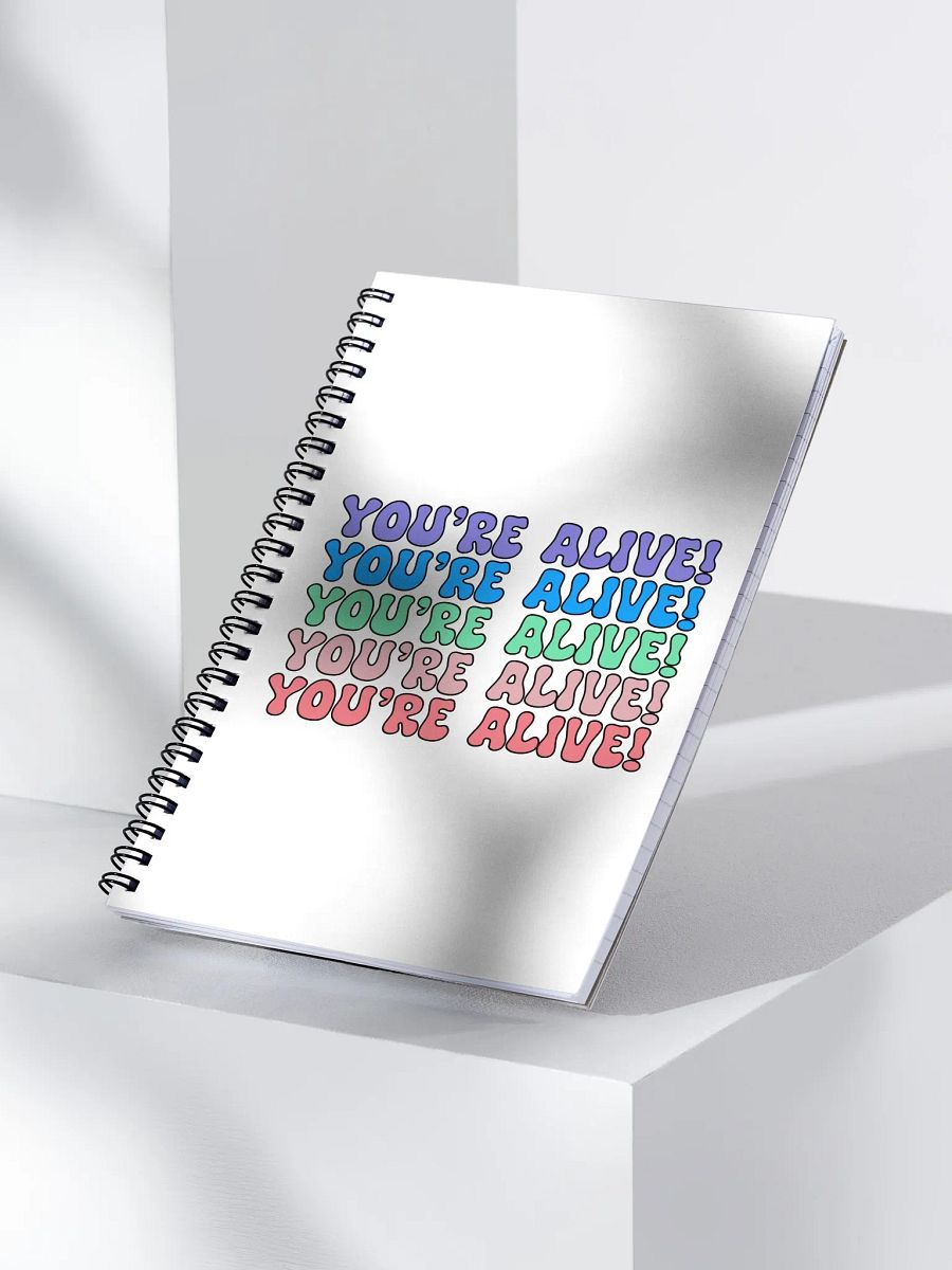 You’re Alive! Spiral Journal product image (3)