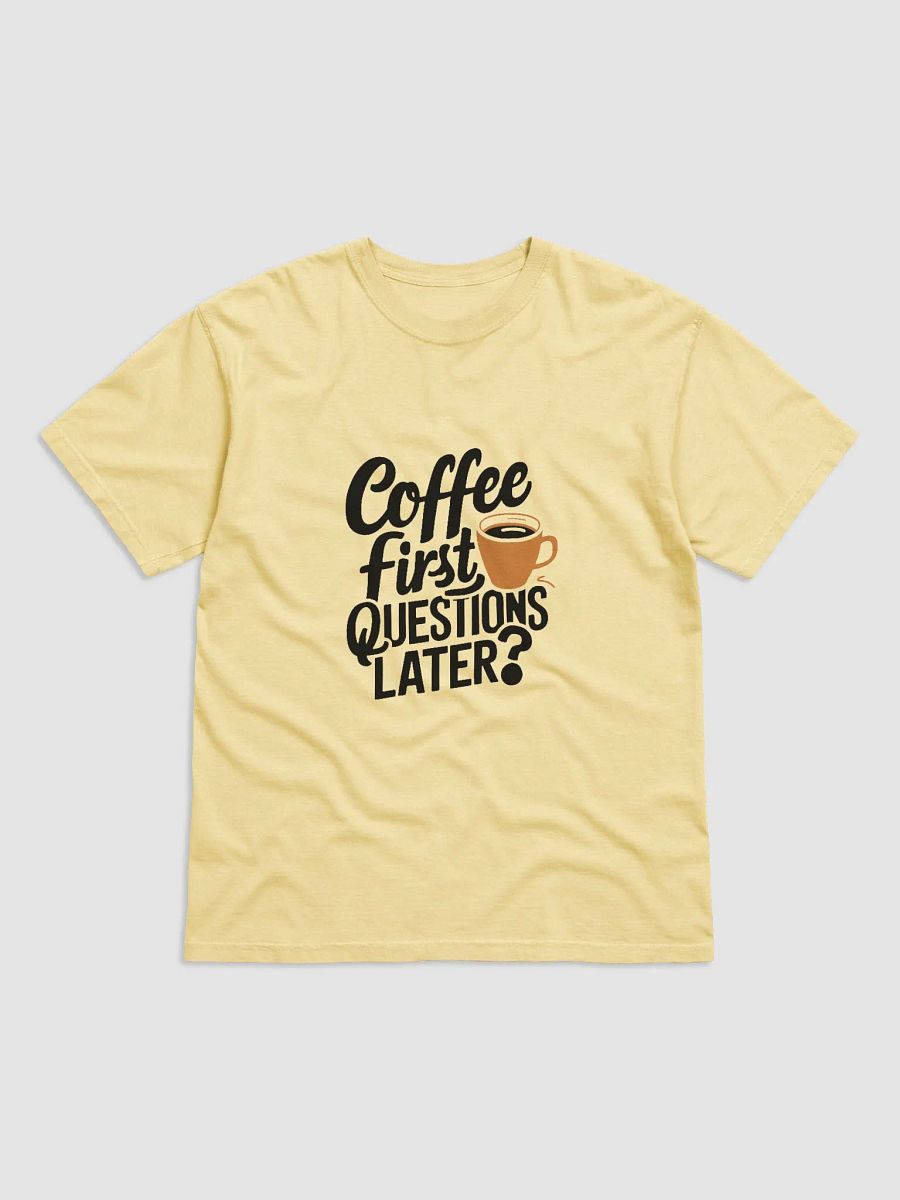 Coffee First Graphic T-Shirt product image (3)