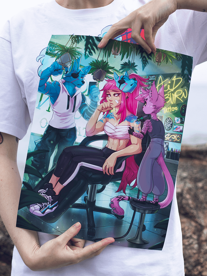 “Acid Burn Tattoo” Poster product image (1)