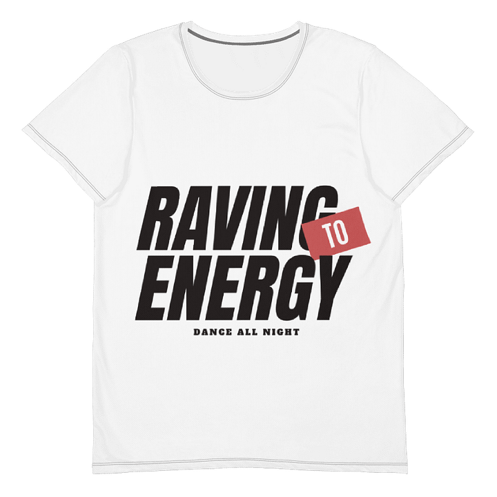 Raving Energy Athletic Tee product image (1)