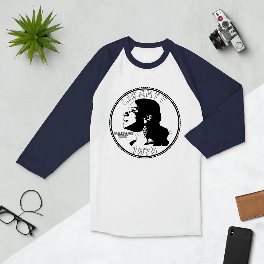 In Audra We Trust - Midnight Muse ¾ Sleeve Raglan Tee product image (5)