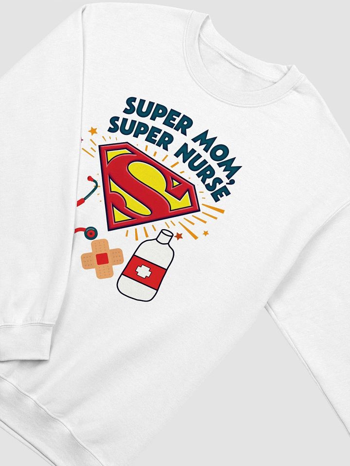 Super Mom, Super Nurse Crewneck Sweatshirt product image (18)