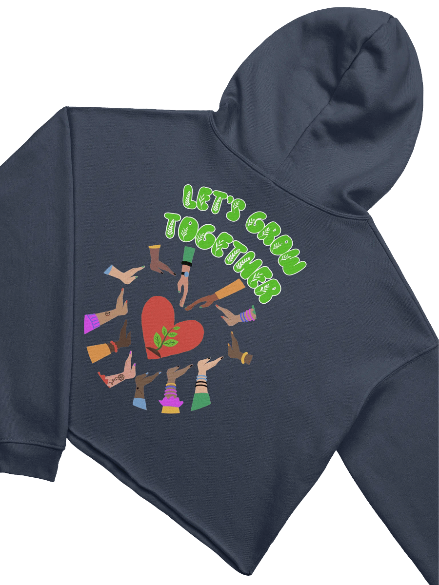 Shmall Streamer Grow Together Fleece Crop Hoodie product image (4)