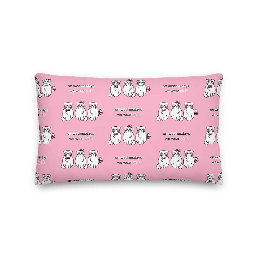Pink Wednesdays Manul Ver. 2 Pink Ver. - Pillow product image (2)