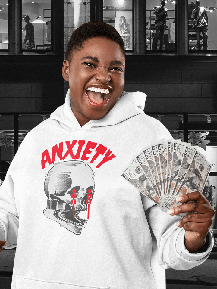 Anxiety classic hoodie product image (1)
