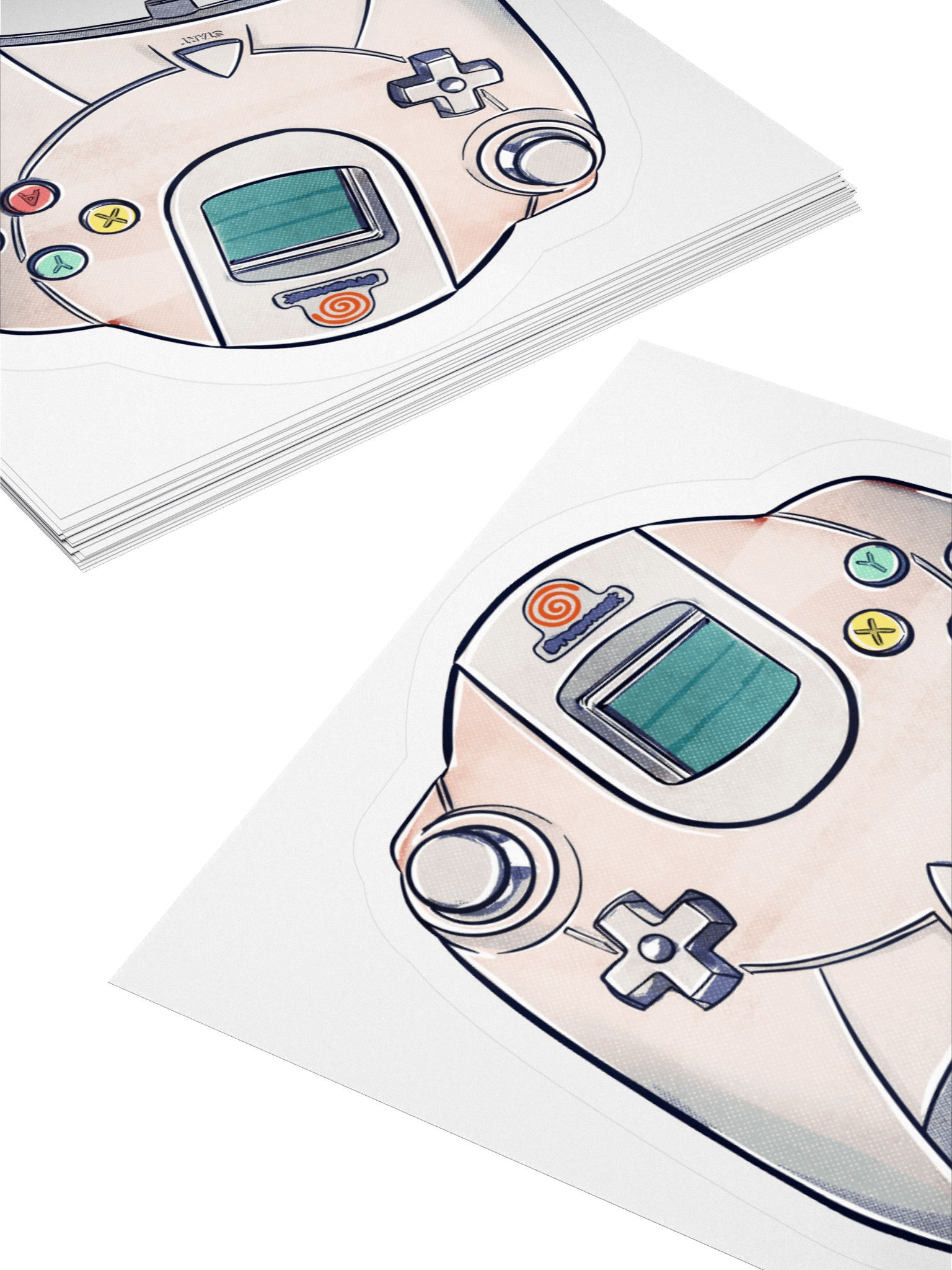 Button Masher DC Sticker product image (4)