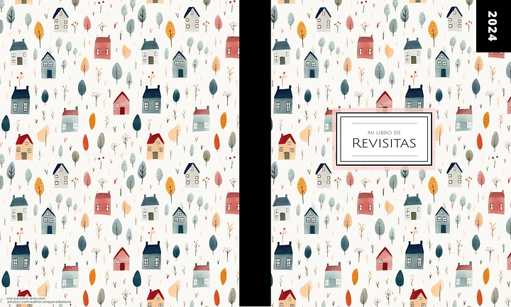 2024 Mi Libro de Revisitas: Casitas product image (1)