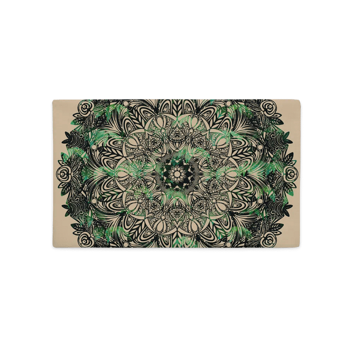 Mystic Garden Mandala Pillow Case product image (2)
