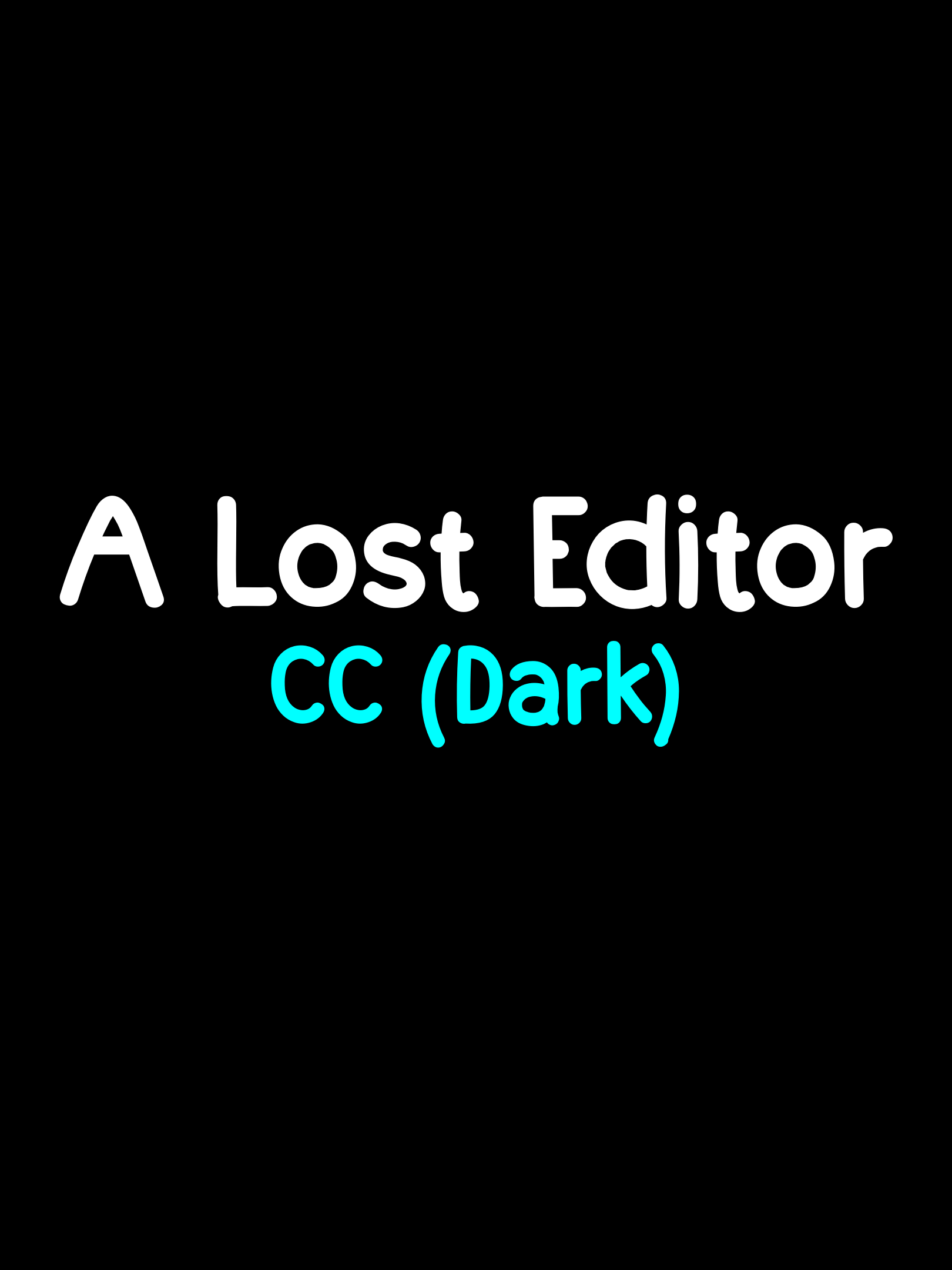 Lost CC (Dark) product image (1)