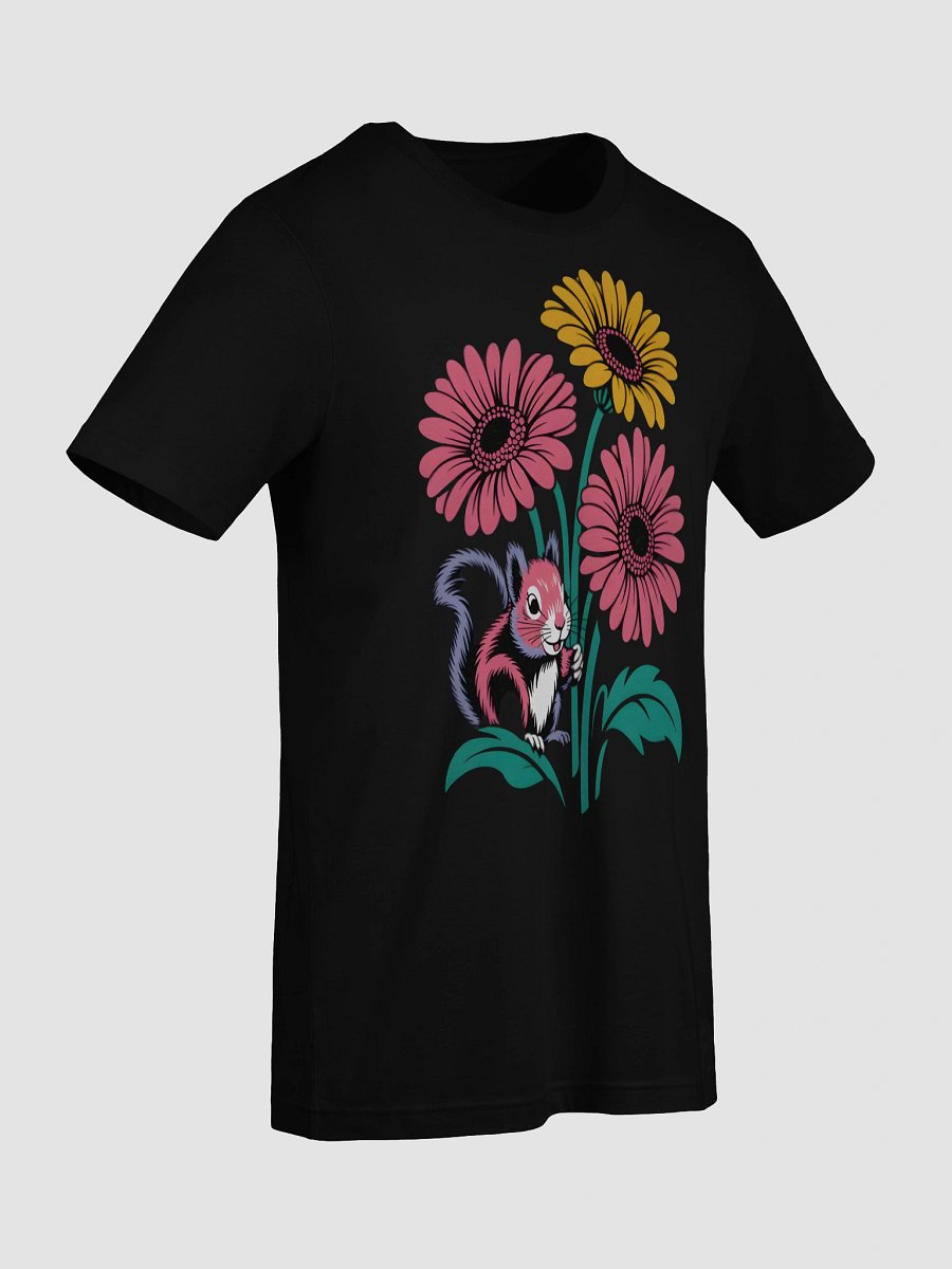 Whimsical Squirrel and Flowers Tee product image (9)