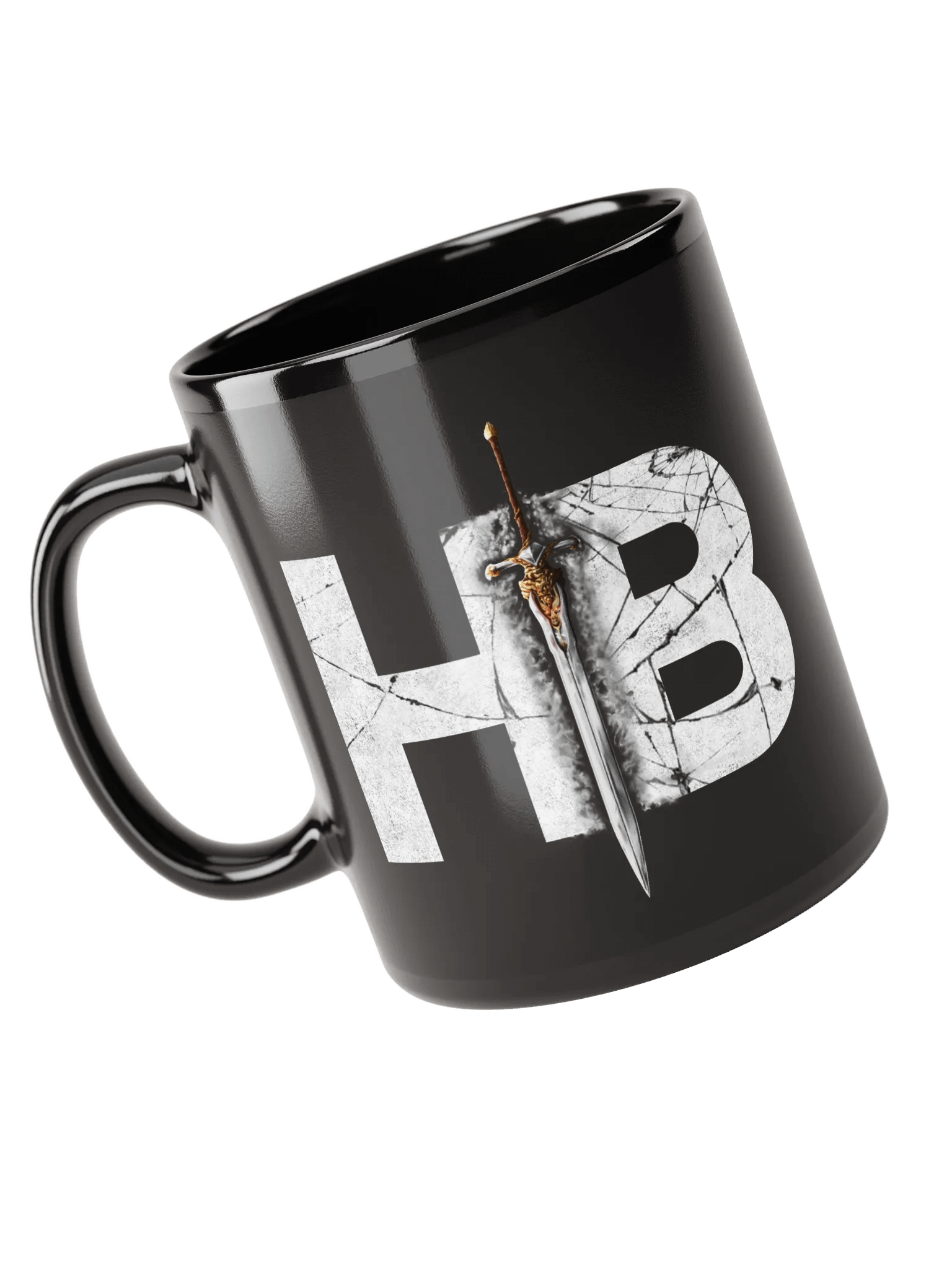 Hazeblade Classic Black Glossy Mug product image (3)