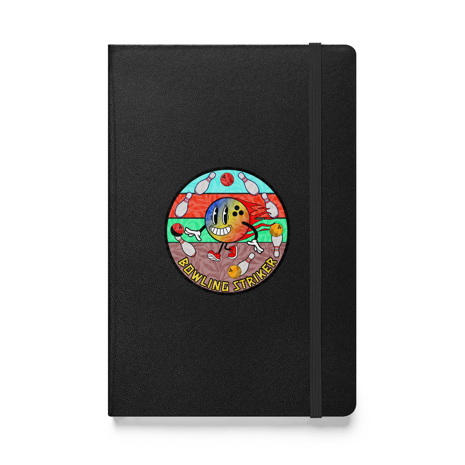 Bowling Striker Hardcover Notebook product image (1)