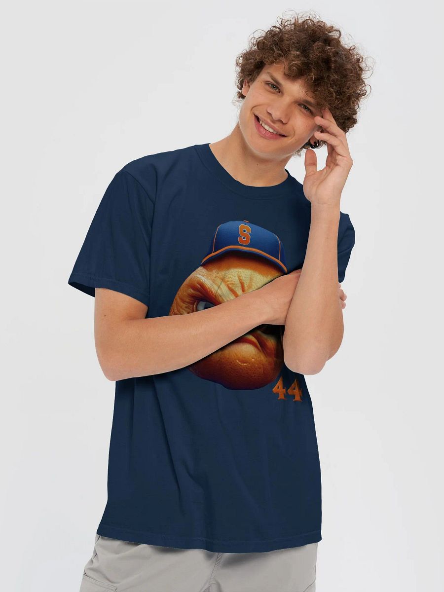 The Syracuse 44 orange on a Vintage Comfort: Retro 100% Cotton T-Shirt product image (5)