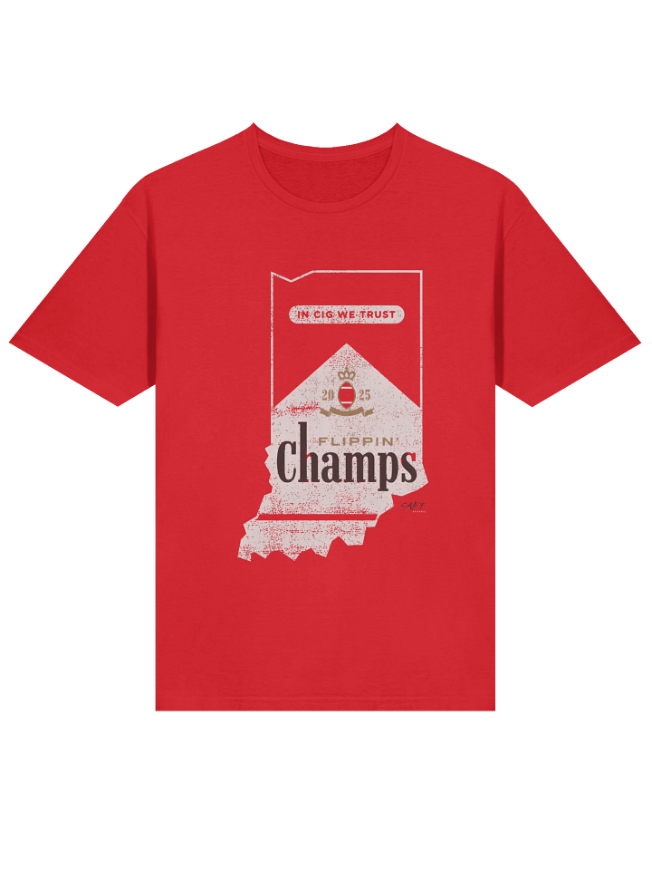 Flippin Champs Indiana College In Cig We Trust 2025 Shirt product image (2)