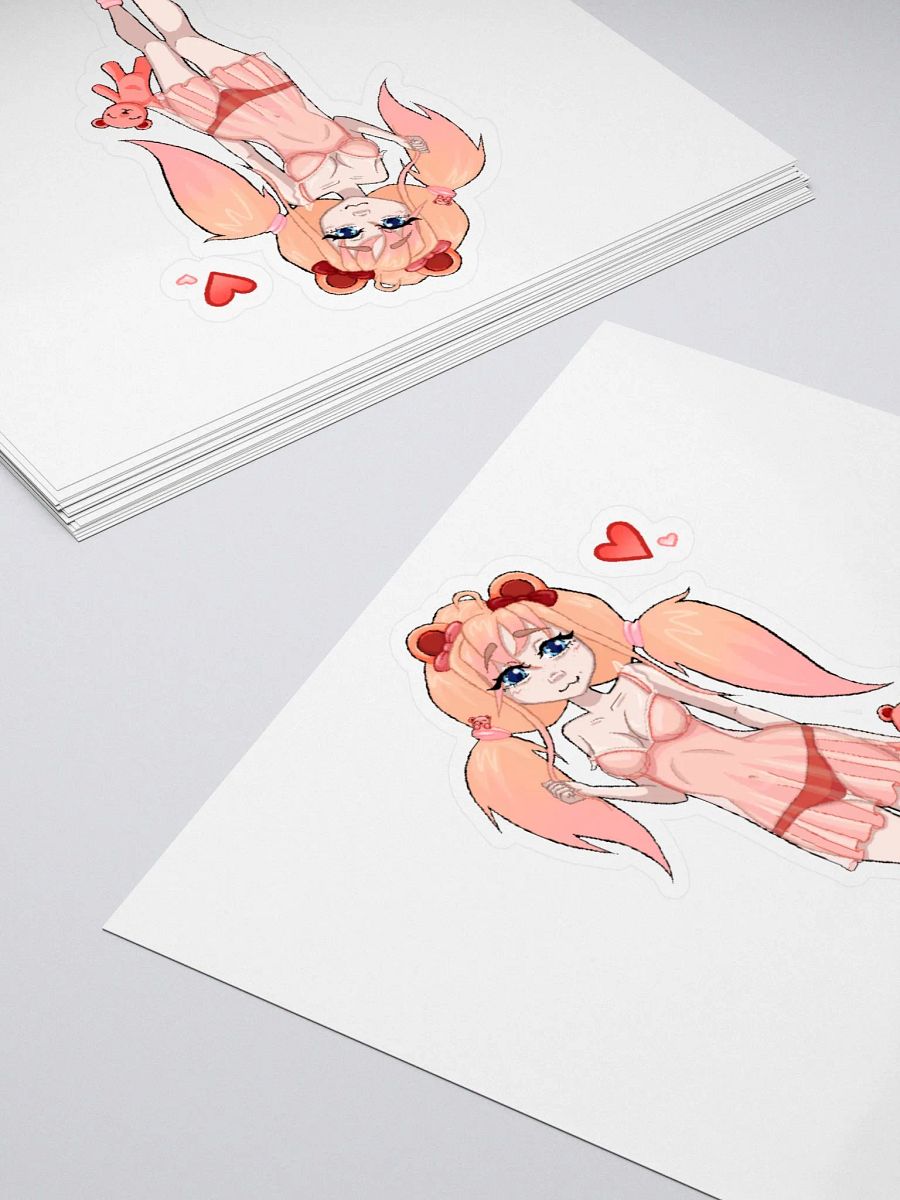 Valentine PJs Teddy Sticker product image (11)