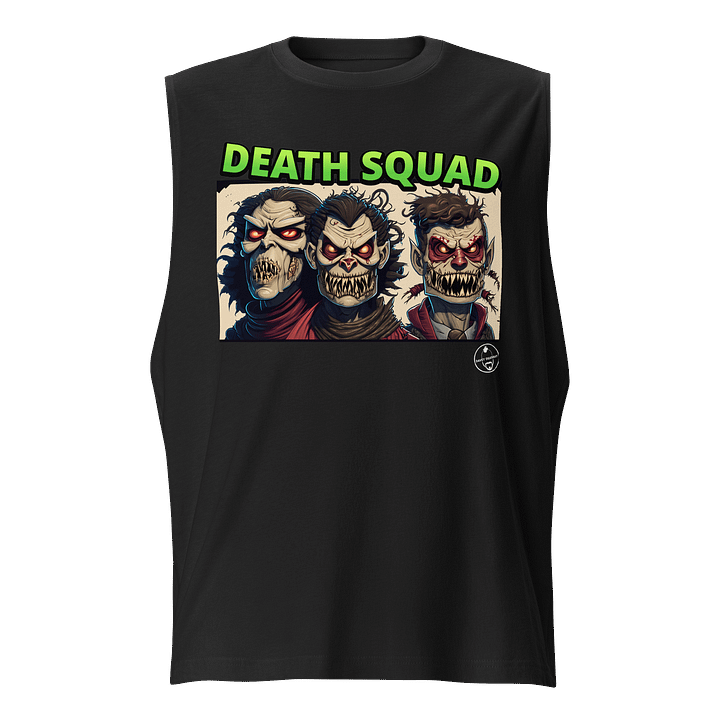 Death Squad Slime Muscle Tee Black product image (1)