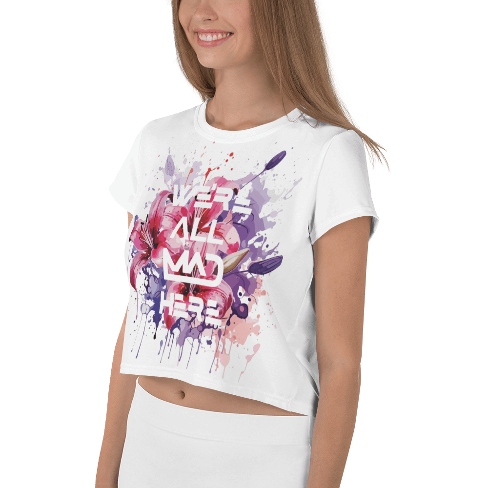 We're All Mad Here Boxy Crop product image (3)