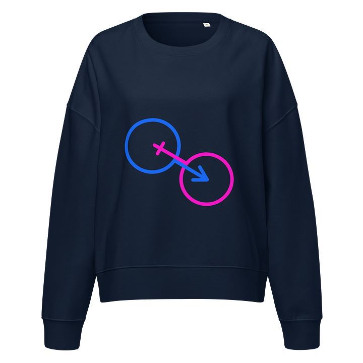 Only Male & Female Symbol Organic Sweatshirt product image (1)