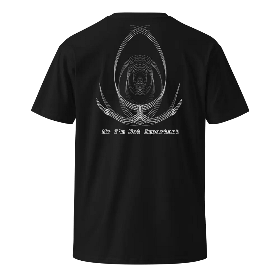 Unisex Premium T-Shirt - Embroidered - Mr I'm Not Important Logo product image (1)