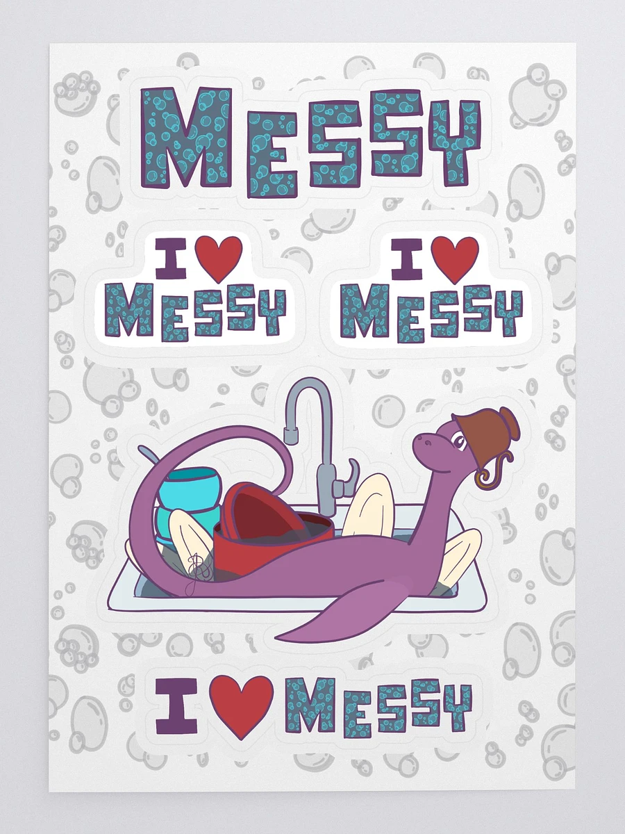I Love Messy - Stickers product image (3)