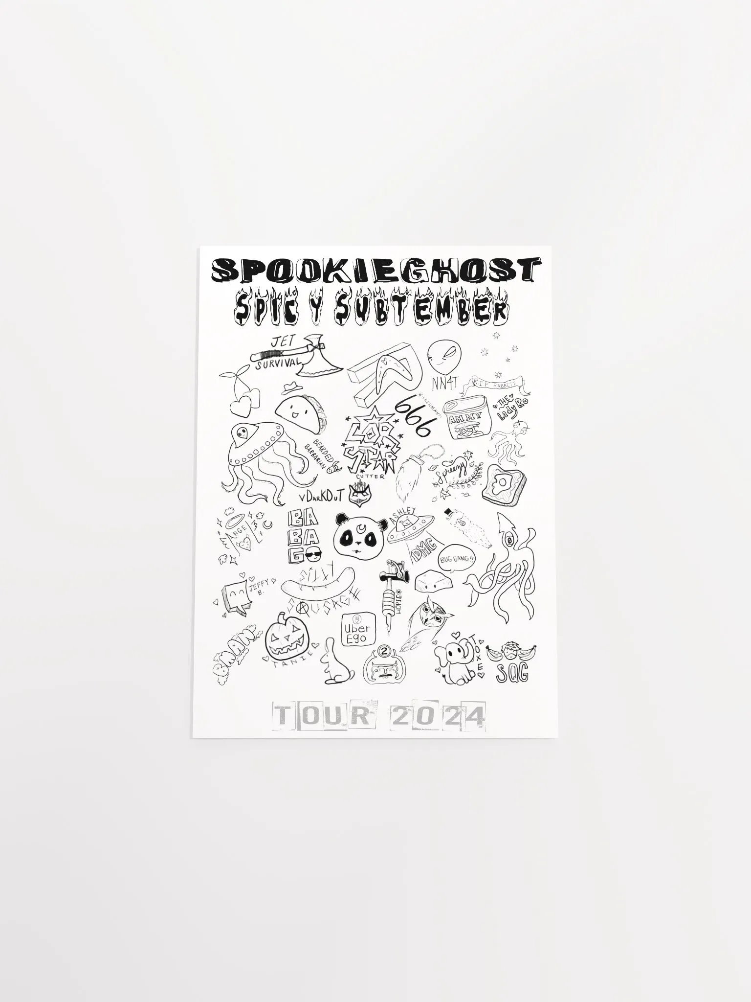 spo0kieghost SPICY SUBTEMBER POSTER product image (43)