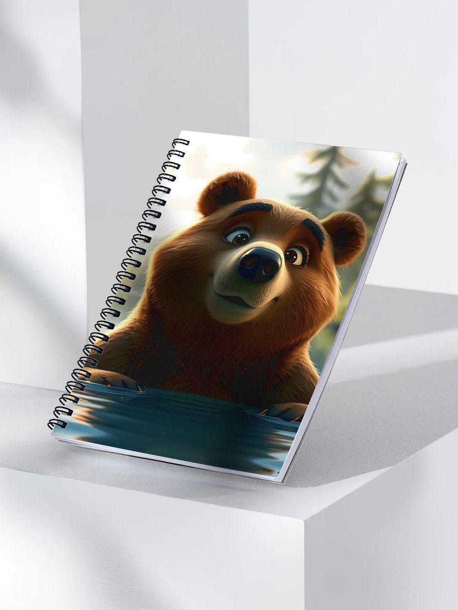 "Be The Bear" Spiral Notebook product image (5)