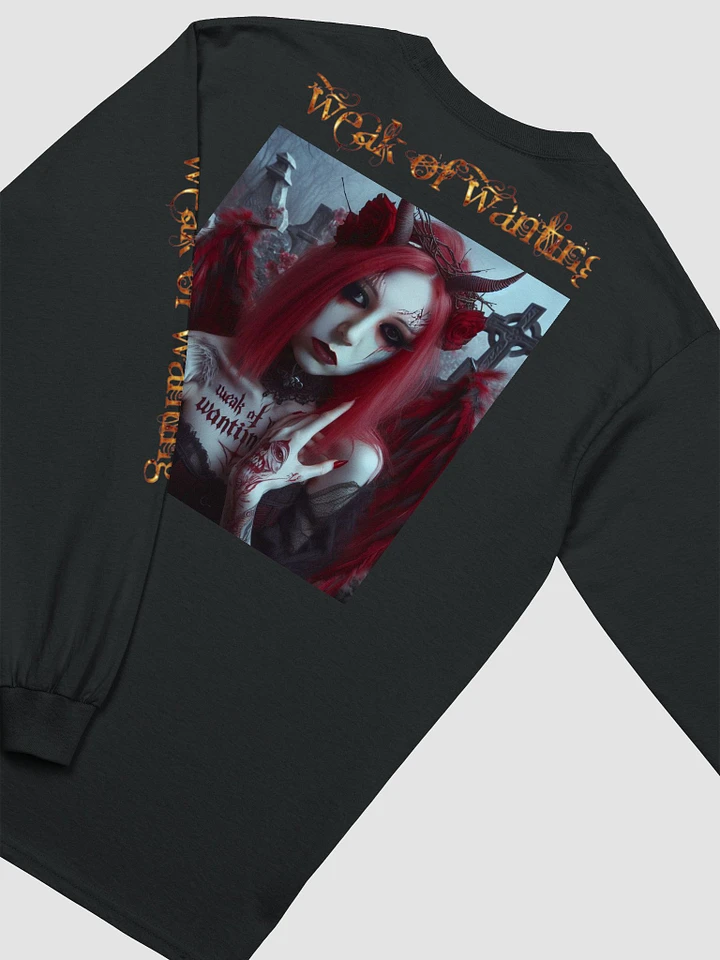 Weak Of Wanting 'The Demons Inside' Long Sleeve T-Shirt (Front, Back & Sleeve Print) product image (1)