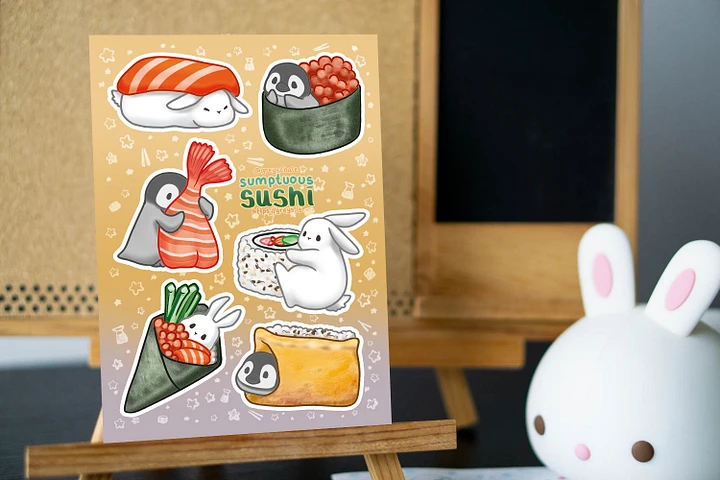 Sumptuous Sushi Sticker Sheet product image (2)