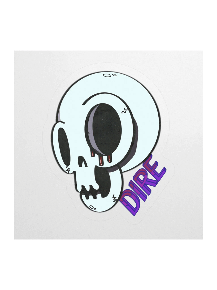 DIRE Kiss Cut Stickers product image (2)