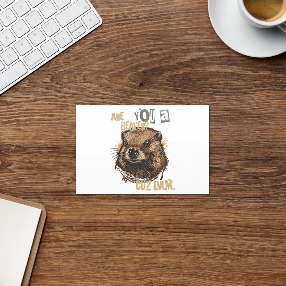 Beaver Birthday Greeting Card product image (6)