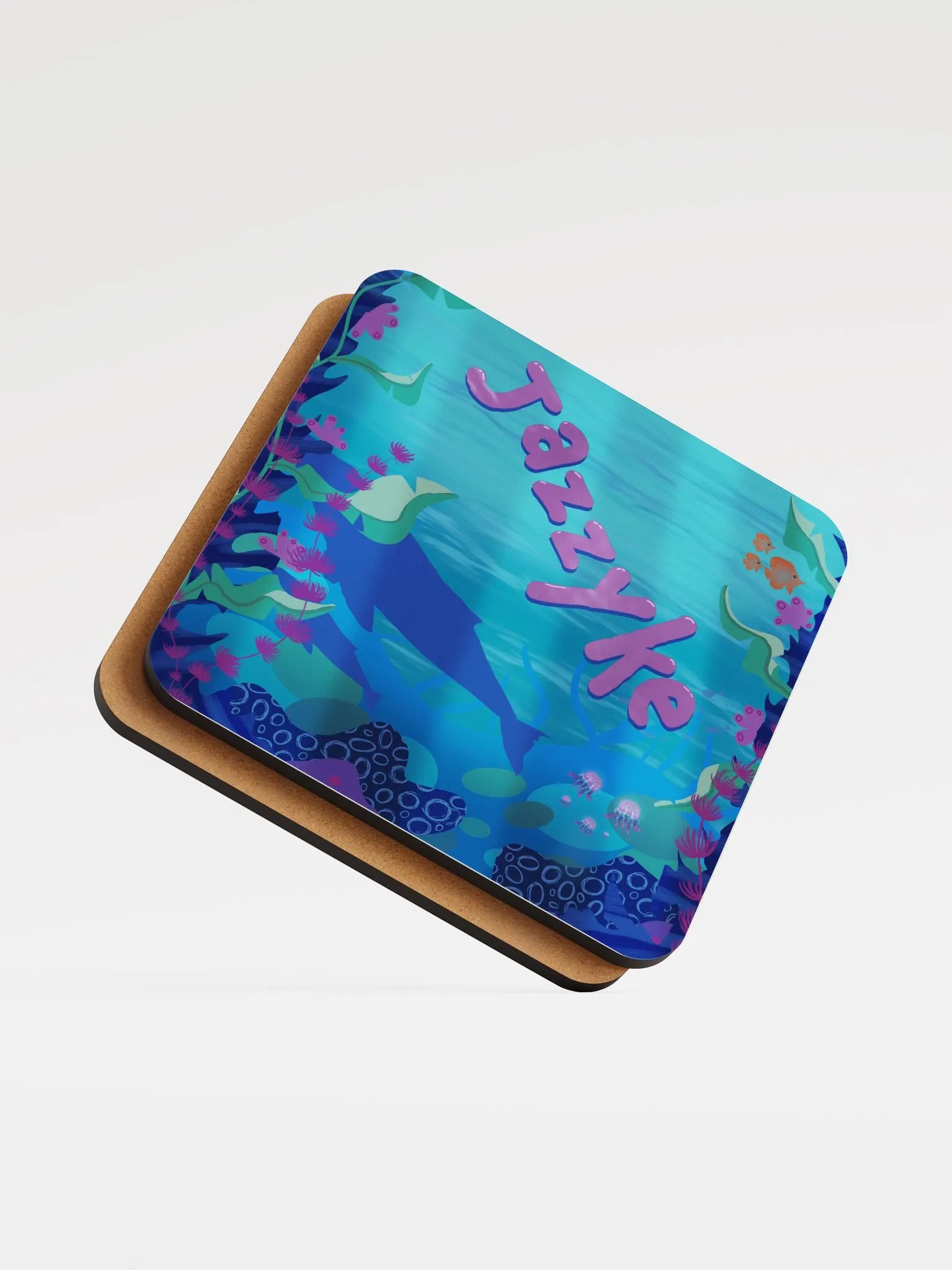 Watery Scène (Logo) ~ Coaster product image (5)