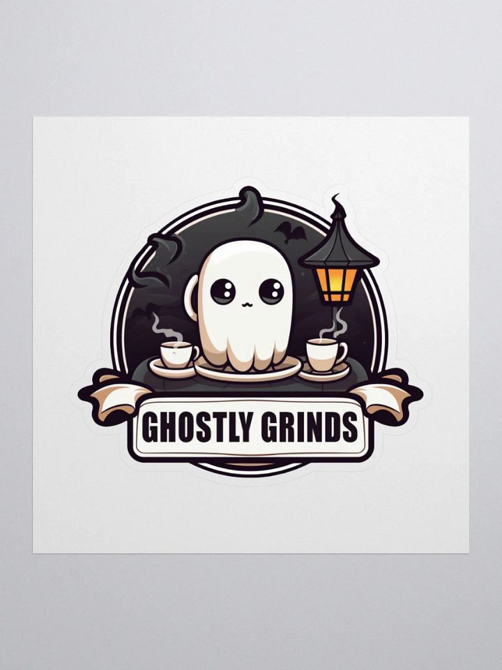 Ghostly Grinds Stickers product image (1)