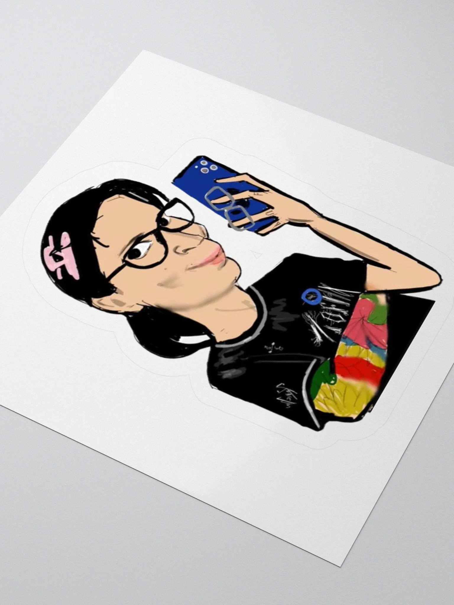 Sunfyre Selfie Sticker product image (5)