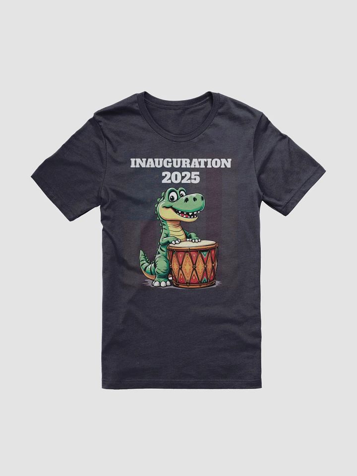 Inauguration 2025 Patriotic Dino Drummer T-Shirt product image (1)