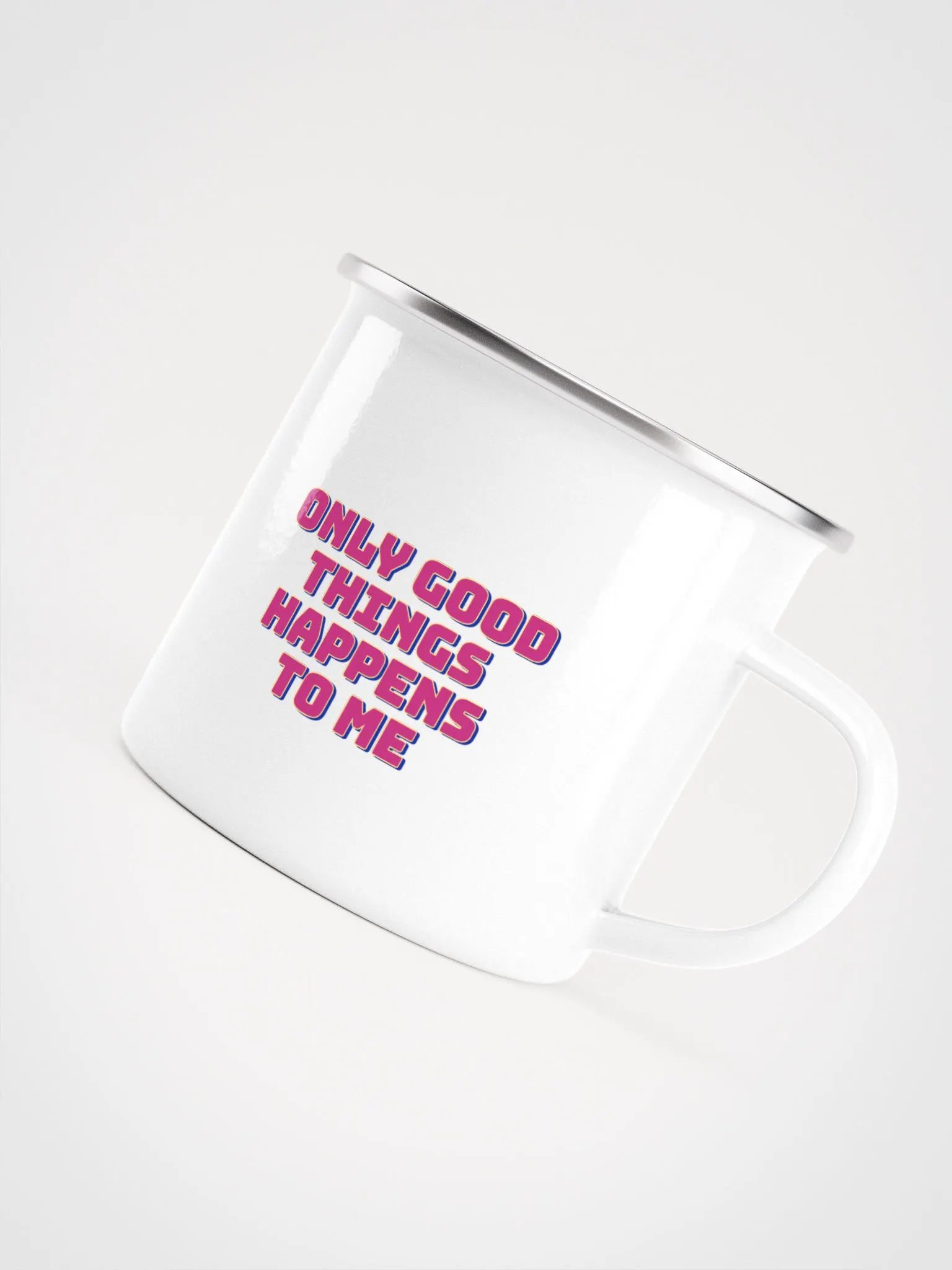 Positive Vibes Enamel Mug product image (5)