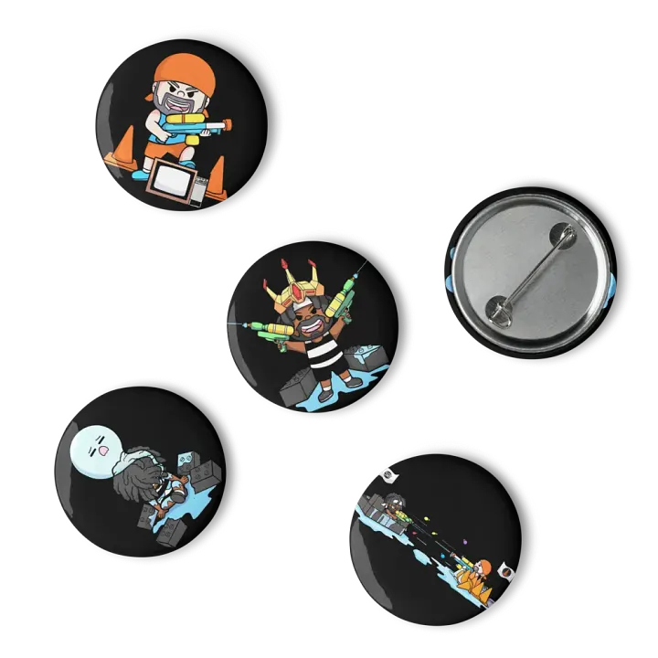 Hydrate War!!! (Pin Set) product image (2)