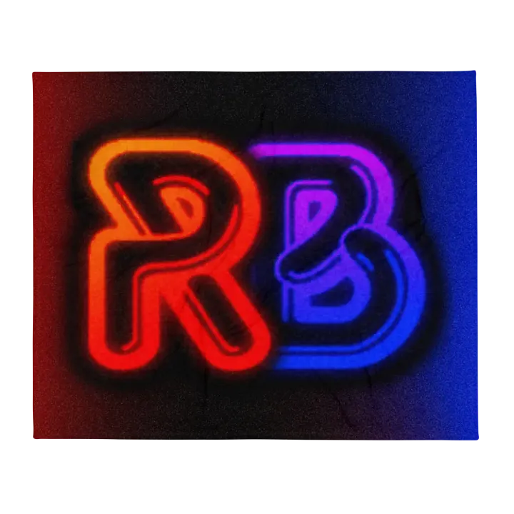 Red & Blue™ Logo Throw Blanket product image (2)