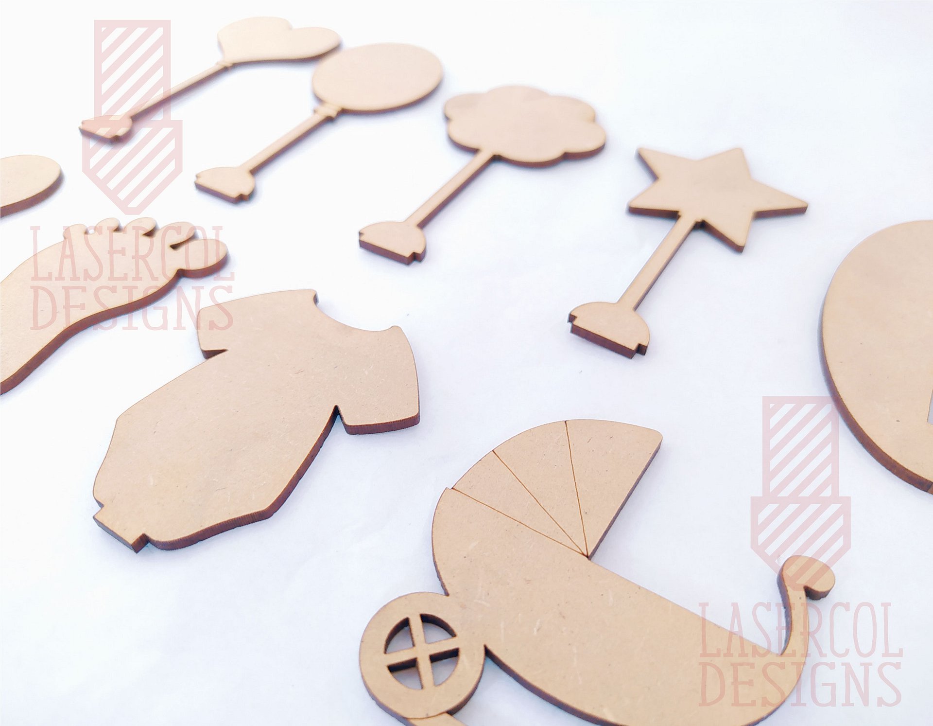 Baby Shower Gift- Laser Cut Files product image (6)