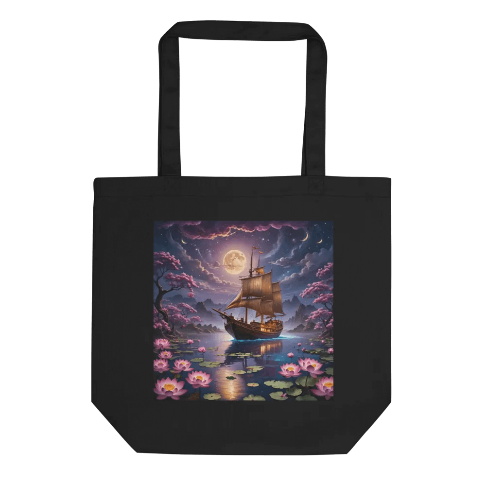 Moonlit Voyage Eco-Friendly Tote Bag product image (1)