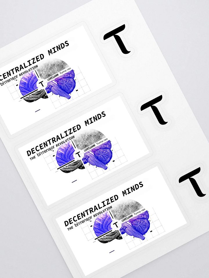 DECENTRALIZED MINDS - Stickers product image (1)