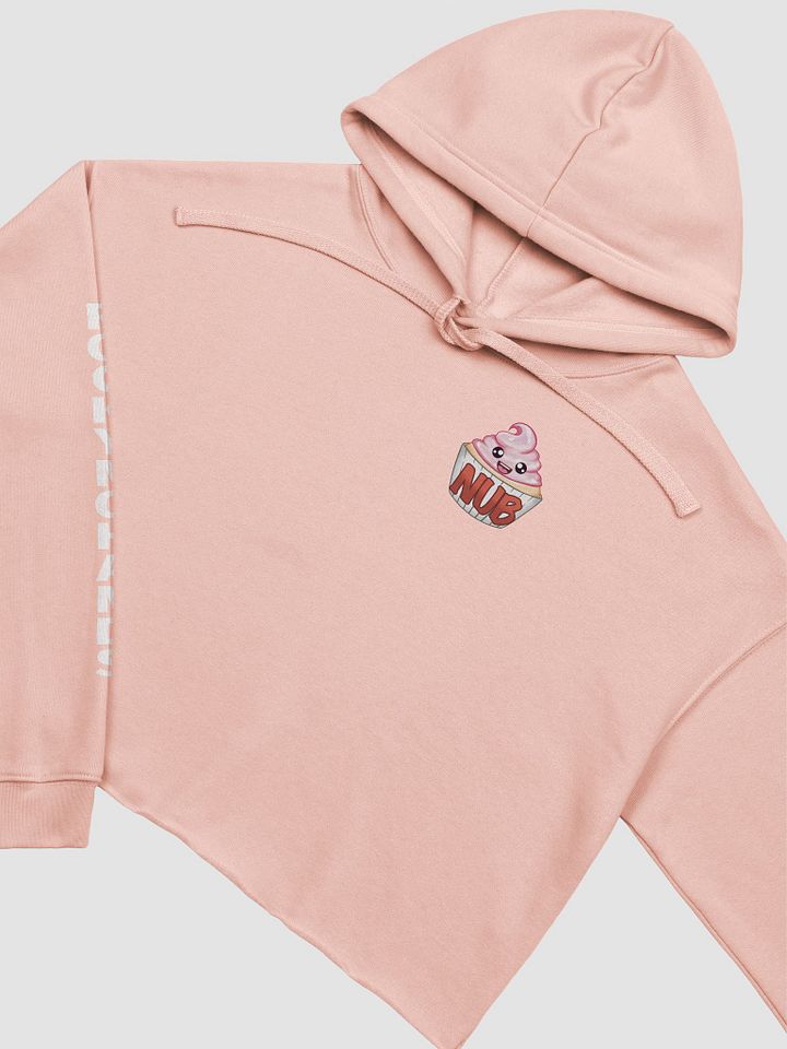 LIGHT NUB CROP HOODIE product image (1)