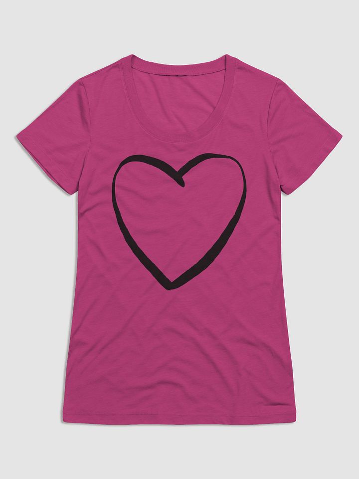 Classic Heart Women's Cut Tee product image (7)