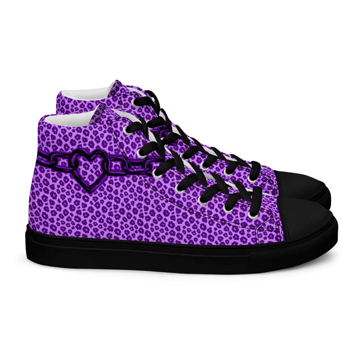 Women's Heartfelt Leopard High Tops product image (2)