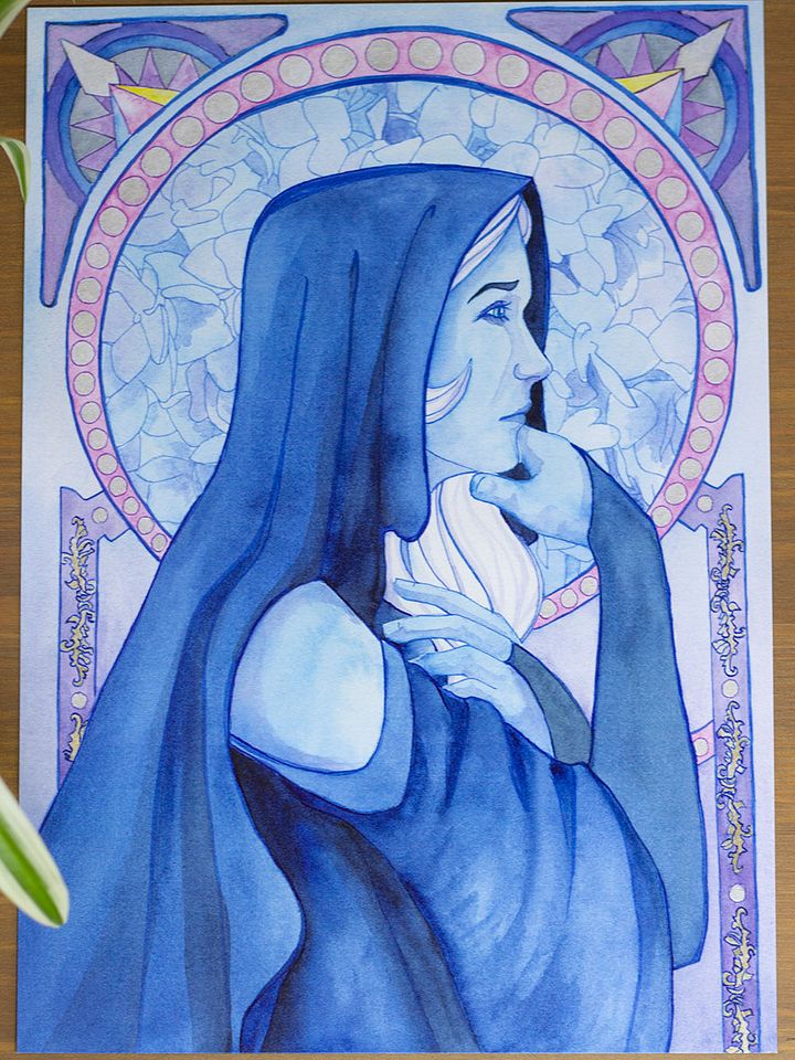 Blue Diamond Print product image (1)