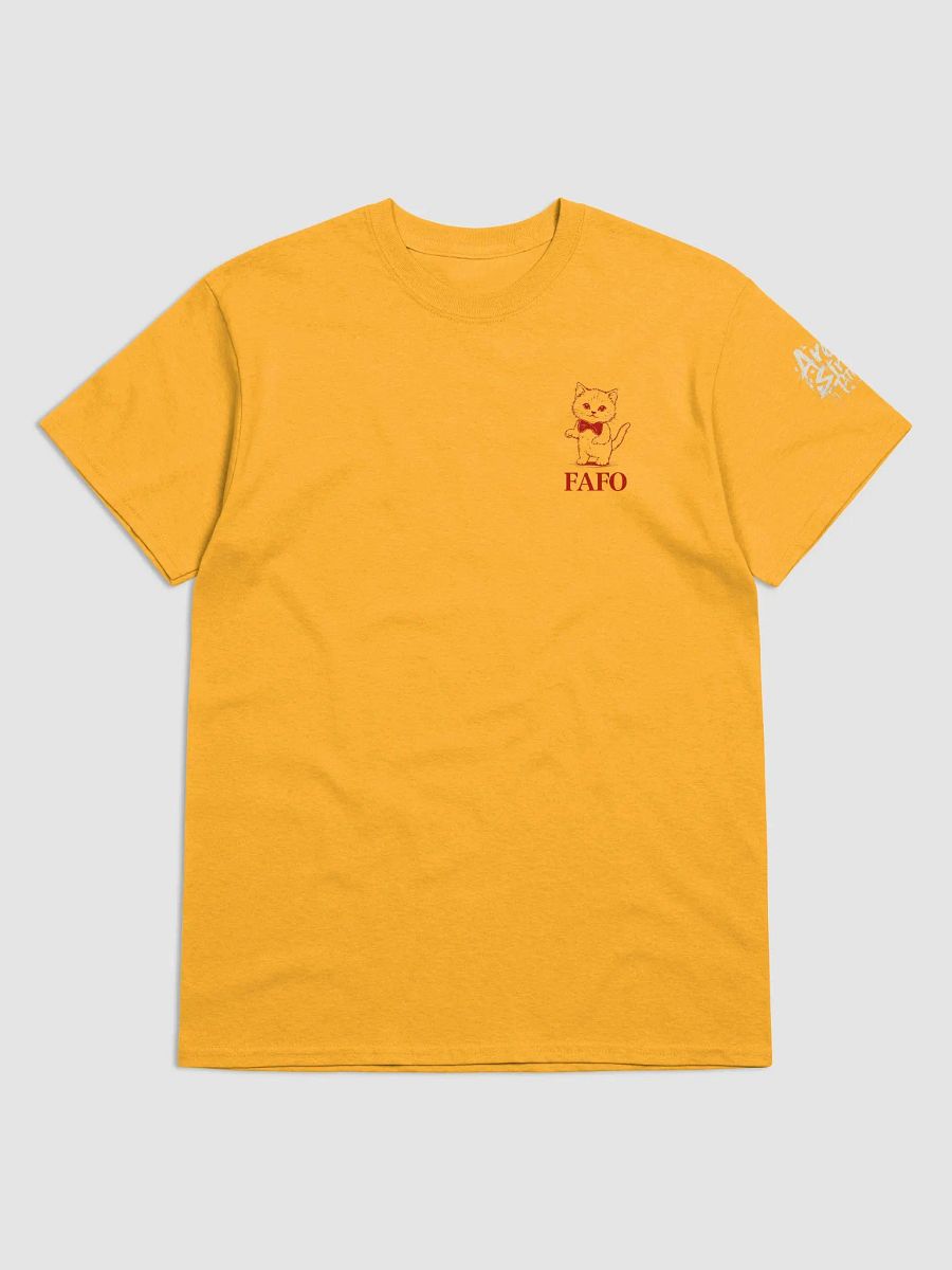 FAFO Cat Bow Tie Tee product image (8)