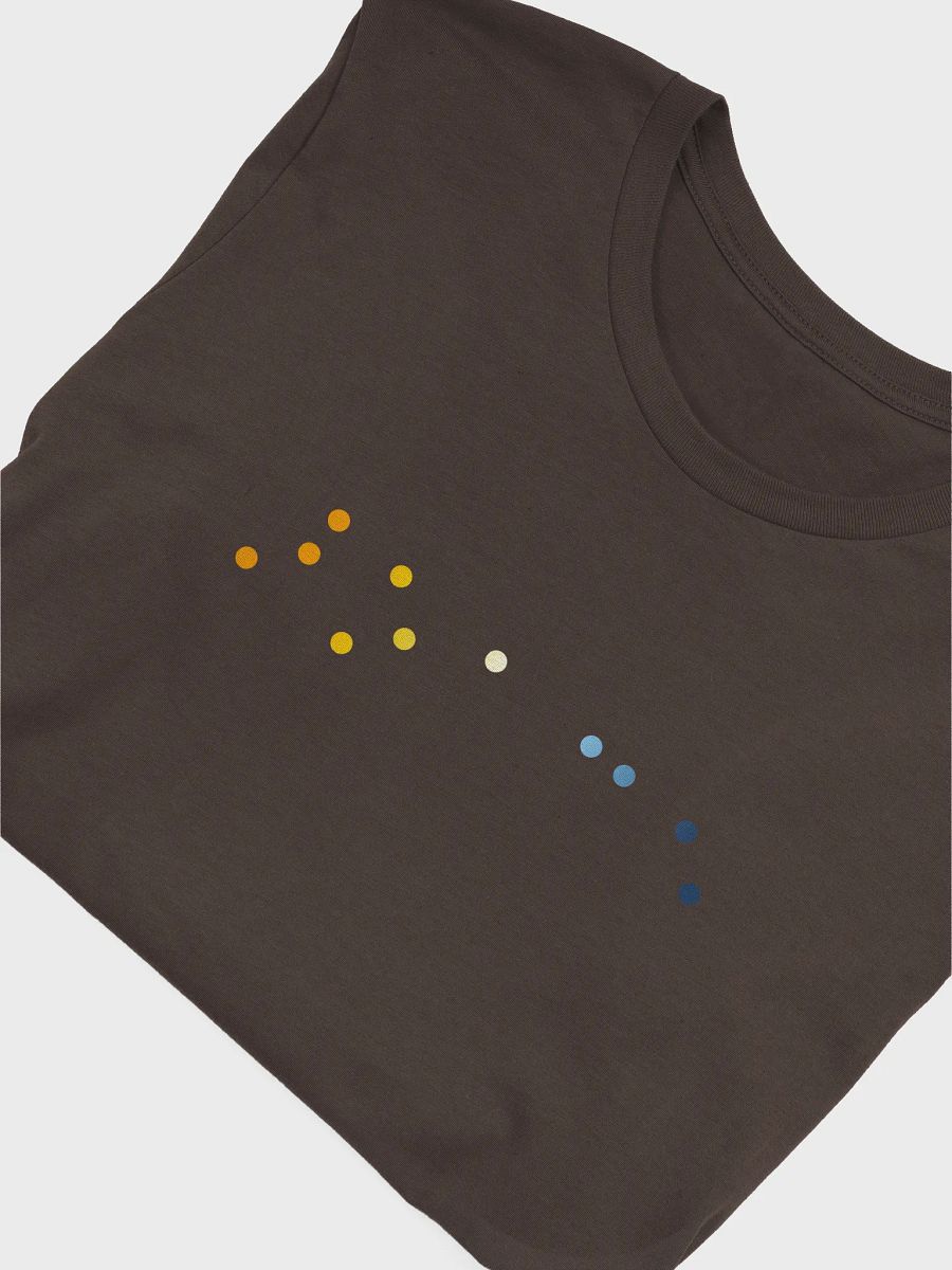 aroace contracted braille t-shirt product image (5)