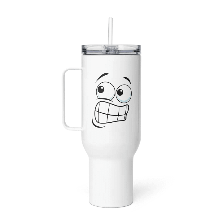 Fierce Faces Stainless Steel Travel Mug product image (2)