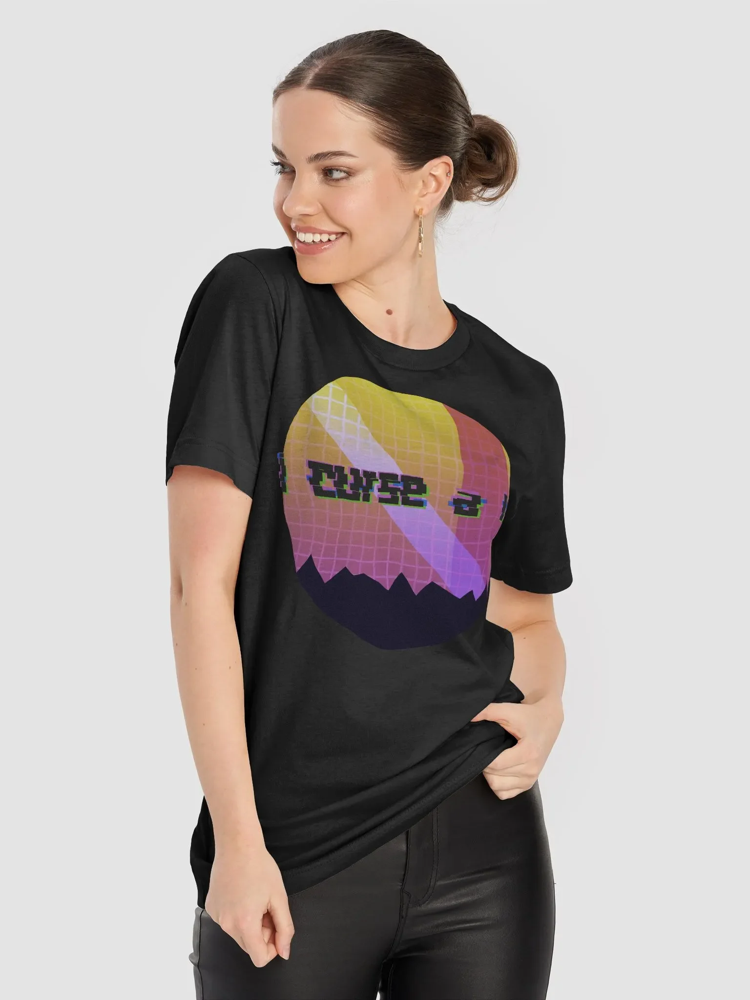 i curse a lot. Vaporwave Tee product image (83)