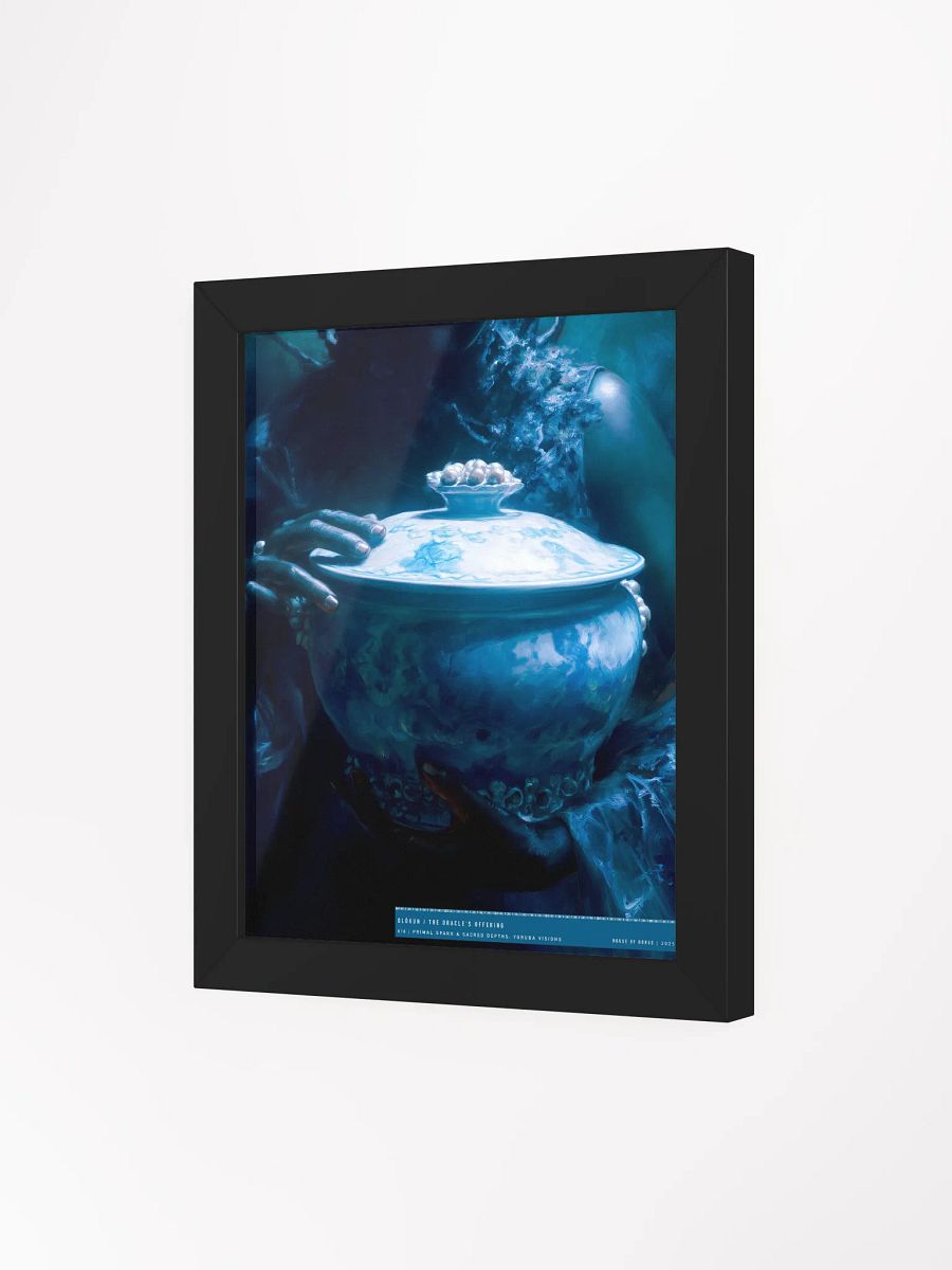 Olokun: The Oracle's Vessel – Framed Matte Poster product image (20)